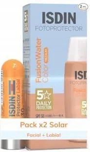 FOTOPROTECTOR FUSIONWATER COLORATA ISDIN SPF 50+ pomadka spf30