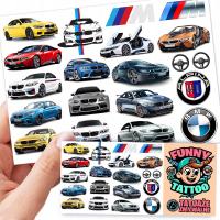 ТАТУИРОВКИ МОЮЩИЕСЯ ДЛЯ ДЕТЕЙ BMW ALPINA ОРИГИНАЛЬНЫЕ КОНСТРУКЦИИ