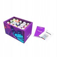 Набор ниток 15 цветов бесплатно иглы TEXI BOX 15