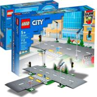 LEGO CITY KLOCKI PŁYTY DROGOWE ZNAKI ULICE SKRZYŻOWANIE ZESTAW 60304