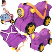 Детский дорожный чемодан на колесиках для сидения