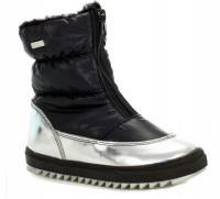 BARTEK 44405 buty śniegowce kozaki ocieplane z membraną dziewczęce