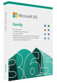 Microsoft Office 365 Family 6 пользователей 1 год Win / Mac RU