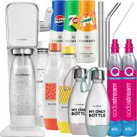 Saturator wody SodaStream Art biały + 8 innych produktów