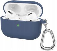 Etui RabbitMob do Apple AirPods Pro 3 z karabińczykiem, Case | Granatowe