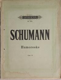 SCHUMANN Humoreske nuty ok. 1915r