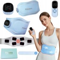 ELEKTROSTYMULATOR MIĘŚNI BRZUCHA EMS TENS PAS WYSZCZUPLAJĄCY Z GRZANIEM