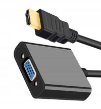 Konwerter z HDMI Interlook H-V1B-20 czarny