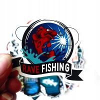 STICKER BOMB NAKLEJKI NA LAPTOPA MIX RYBY 50 szt