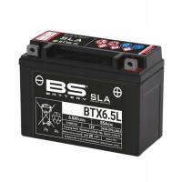 BS AKUMULATOR BTX6.5L 12V 6.8AH 139X66X102 BEZOBSŁUGOWY ZALANY 85 A