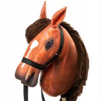 HOBBY HORSE SKIPPI A3 лошадь на палке янтарный коричневый лошадь недоуздок поводья