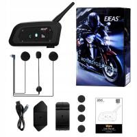 Мотоциклетный домофон EJEAS V6 PRO USB-C 2024 Bluetooth 5,1 для шлема