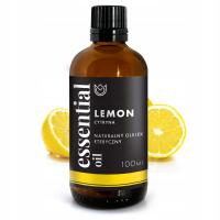 NATURALNY 100% OLEJEK ETERYCZNY CYTRYNA 100ml PREMIUM AROMATERAPIA