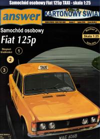 KS 7/2016 легковой автомобиль FIAT 125 p 1:25
