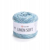 Linen Soft włóczka 4 x 100 g 7408