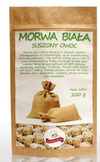 Morwa biała, suszone owoce 200g KŚ