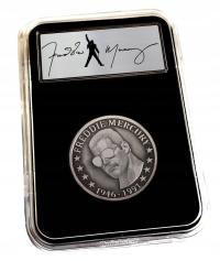 Памятная монета с вашим изображением. 30mm slab