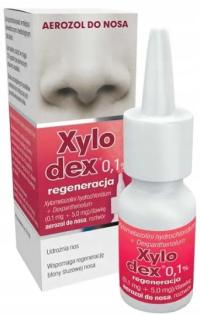 Xylodex 0,1% aerozol do nosa REGENERACJA 10ml