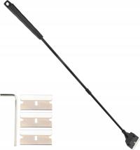 SKROBAK DO ALG DŁUGI 54CM DO CZYSZENIA AKWARIUM SZYB GLONÓW WYMIENNE OSTRZA