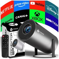 Projektor rzutnik przenośny Android Smart Mini TV 4K LED głośnik WIFI