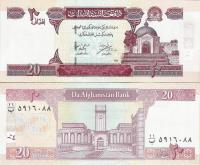 Afganistan 2002 - 20 Afghani - Pick 68a UNC