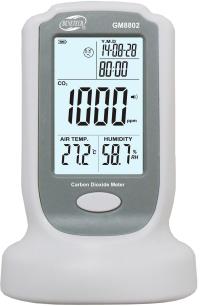 ДАТЧИК СО2 ДЕТЕКТОРА КОНЦЕНТРАЦИИ УГЛЕКИСЛОГО ГАЗА МЕТРА С СИГНАЛОМ ТРЕВОГИ ДАТЫ И ТЕМПОМ