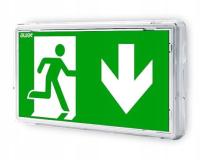 Аварийный светильник EXIT S LED 1W IP65 1h, светильник для эвакуации CNBOP