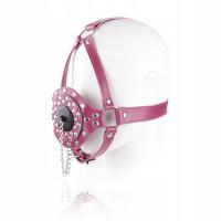 MASKA GAG Z KORKIEM DO UST ZATYCZKĄ PLUGIEM