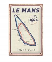 Доска вывеска 24H Ле-Ман 1923 плакат металл 20x30