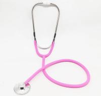 Zabawa w lekarza STETOSKOP dla dziecka Słuchawki lekarskie różowe