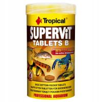 TROPICAL SUPERVIT TABLETS B 250ml - POKARM PREMIUM DLA RYB AKWARIOWYCH