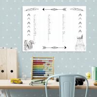 Tablica do nauki pisania suchościeralna magnetyczna EDU 061 70x50cm PCV