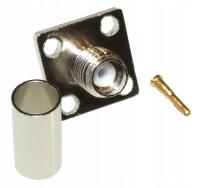 Гнездо SMA прикручивается к корпусу