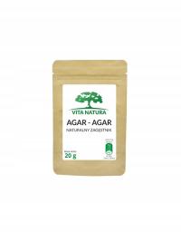 AGAR AGAR NATURALNY ZAGĘSTNIK 20G