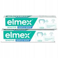 elmex чувствительная отбеливающая зубная паста 2x75 мл