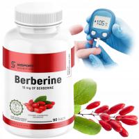BERBERYNA 500mg 90 kap Berberine Serce CUKRZYCA Skóra ODCHUDZANIE | INSPORT