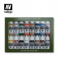 Vallejo 70101 - набор из 16 красок Folkstone Basics