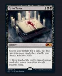 Grim Tutor Core 2021 B04