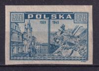 1945 Warszawa Oskarża Fi 381gb papier 1 ** gw.Korszeń