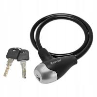 65cm стальной велосипед тележки трос застежка