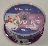 Płyta DVD Verbatim DVD+R 4,7 GB 25 szt.