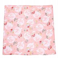 JAPOŃSKI FESTIWAL KWIATOWY WZÓR ETUI NA LUNCH CHUSTECZKA PUDEŁKO NA LUNCH HANDKERC