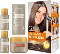 KATIVA набор для кератинового выпрямления волос