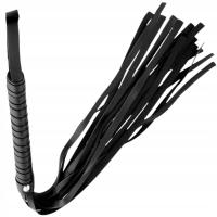 SKÓRZANY PEJCZ EROTYCZNY BICZ MOCNY DO CHŁOSTY BAT SEX BDSM BONDAGE 55 cm