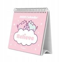 Kalendarze biurkowe Pusheen Oficjalne wydanie na 2026 Kalendarze na spirali