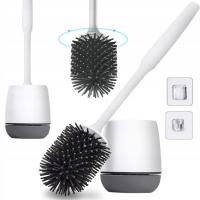 СИЛИКОНОВАЯ ЩЕТКА ДЛЯ ТУАЛЕТА ДЛЯ ВАННОЙ КОМНАТЫ, ПОДВЕСНАЯ АНТИБАКТЕРИАЛЬНАЯ ЩЕТКА ДЛЯ ТУАЛЕТА