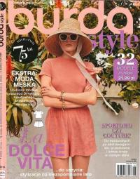 6/2025 BURDA STYLE EKSTRA MODA LA DOLCE VITA WYKROJE