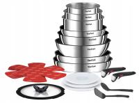 ZESTAW PATELNI GARNKÓW TEFAL Ingenio Emotion L897SJ04 Stal Nierdzewna 20EL