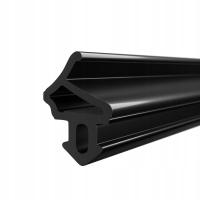 Uszczelka Okienna do Okna Okien PCV Czarna Elastyczna ALUPLAST S-1172 - 25m