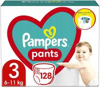 PAMPERS PIELUCHOMAJTKI Rozmiar 3 (6-11kg) 128 szt.